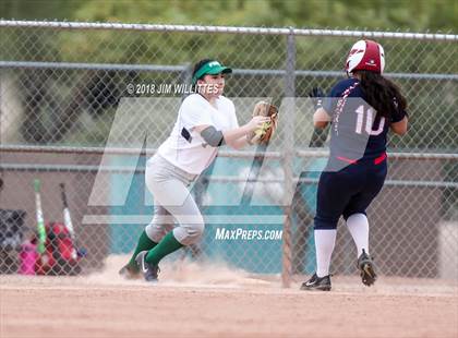 Thumbnail 1 in Coronado vs Salome (Chandler Prep Softball Classic) photogallery.