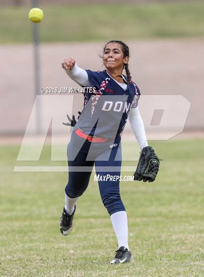 Thumbnail 2 in Coronado vs Salome (Chandler Prep Softball Classic) photogallery.