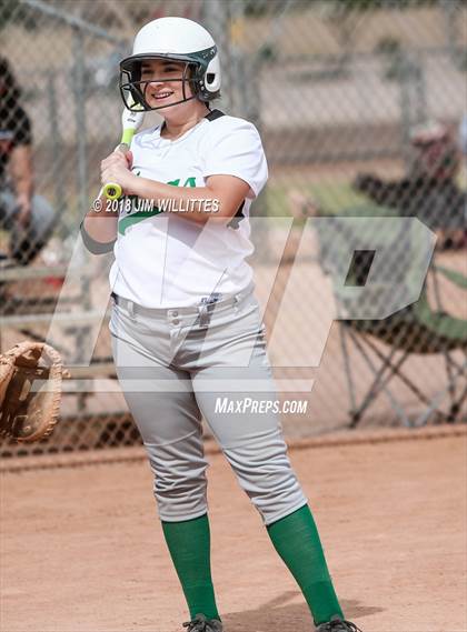 Thumbnail 1 in Coronado vs Salome (Chandler Prep Softball Classic) photogallery.