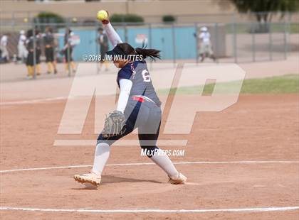 Thumbnail 3 in Coronado vs Salome (Chandler Prep Softball Classic) photogallery.