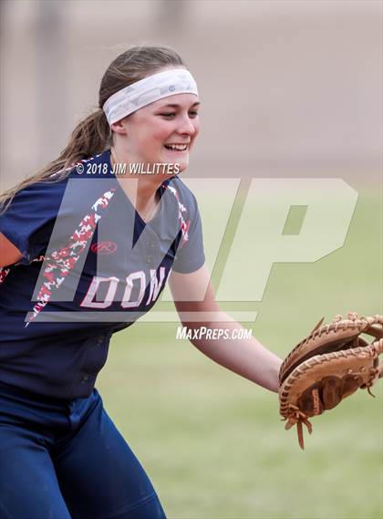 Thumbnail 2 in Coronado vs Salome (Chandler Prep Softball Classic) photogallery.
