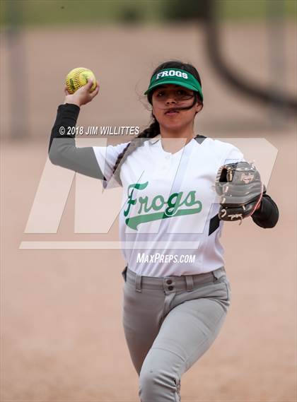 Thumbnail 3 in Coronado vs Salome (Chandler Prep Softball Classic) photogallery.