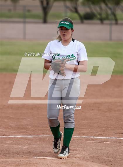 Thumbnail 3 in Coronado vs Salome (Chandler Prep Softball Classic) photogallery.