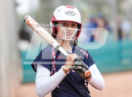 Thumbnail 3 in Coronado vs Salome (Chandler Prep Softball Classic) photogallery.