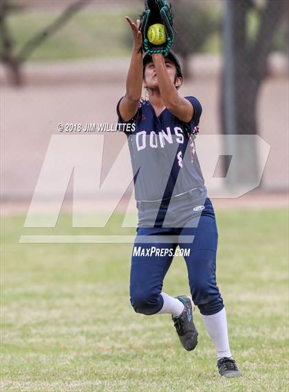 Thumbnail 3 in Coronado vs Salome (Chandler Prep Softball Classic) photogallery.