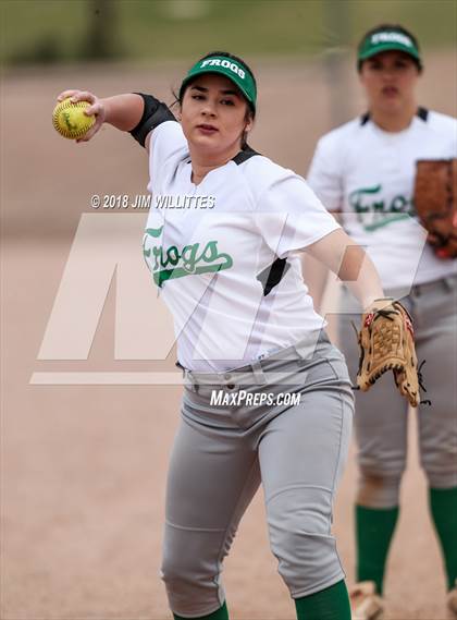 Thumbnail 1 in Coronado vs Salome (Chandler Prep Softball Classic) photogallery.