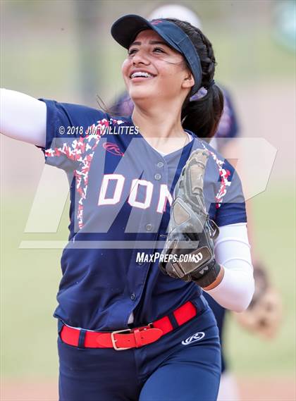 Thumbnail 3 in Coronado vs Salome (Chandler Prep Softball Classic) photogallery.