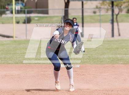 Thumbnail 1 in Coronado vs Salome (Chandler Prep Softball Classic) photogallery.