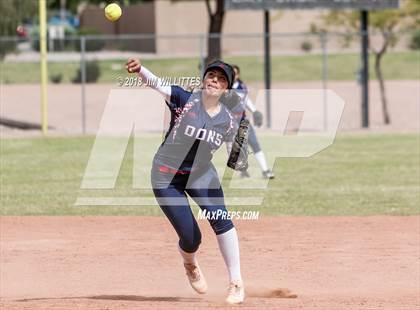 Thumbnail 3 in Coronado vs Salome (Chandler Prep Softball Classic) photogallery.
