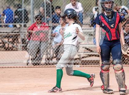 Thumbnail 2 in Coronado vs Salome (Chandler Prep Softball Classic) photogallery.