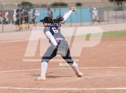 Thumbnail 1 in Coronado vs Salome (Chandler Prep Softball Classic) photogallery.