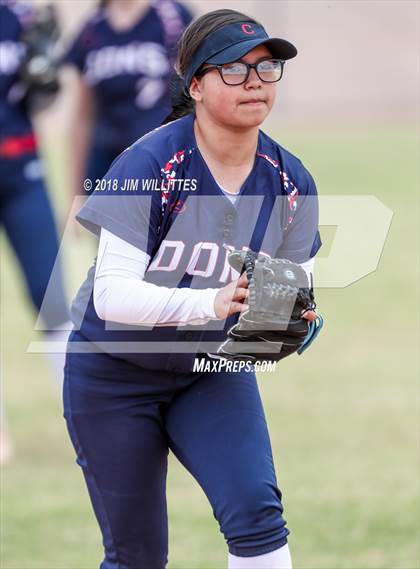 Thumbnail 3 in Coronado vs Salome (Chandler Prep Softball Classic) photogallery.