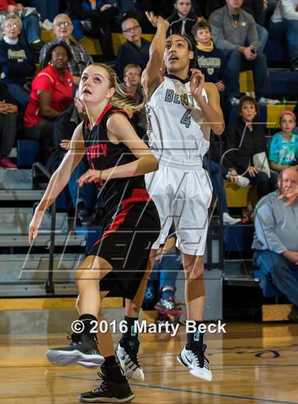 Thumbnail 3 in Jefferson City vs Benton (State Farm Holiday Hoops Invitational photogallery.