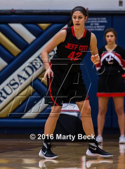 Thumbnail 2 in Jefferson City vs Benton (State Farm Holiday Hoops Invitational photogallery.