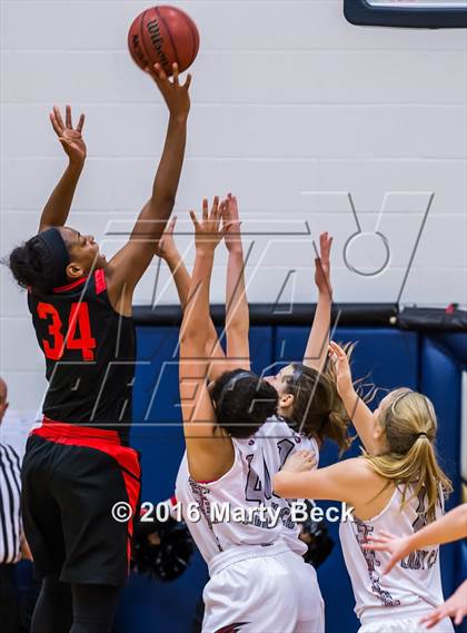 Thumbnail 1 in Jefferson City vs Benton (State Farm Holiday Hoops Invitational photogallery.