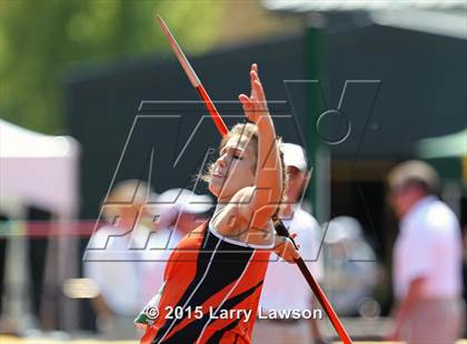 Thumbnail 1 in Oregon Relays - Girls Javelin photogallery.