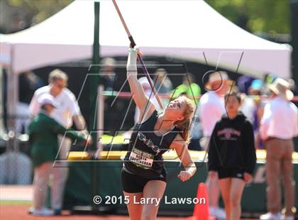 Thumbnail 1 in Oregon Relays - Girls Javelin photogallery.