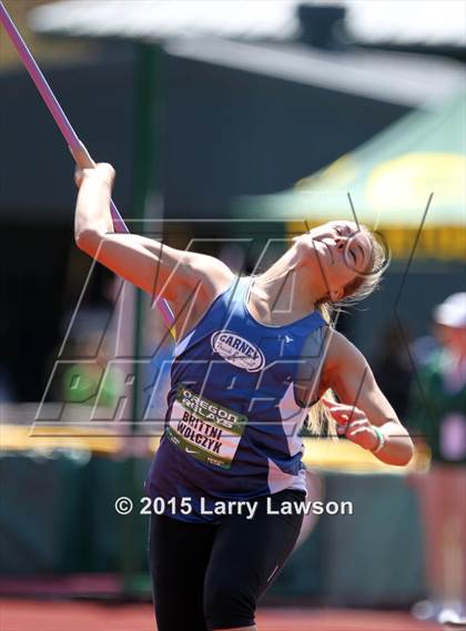 Thumbnail 3 in Oregon Relays - Girls Javelin photogallery.