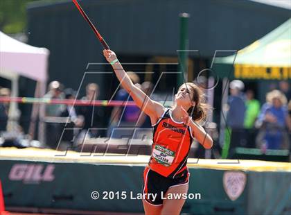 Thumbnail 1 in Oregon Relays - Girls Javelin photogallery.
