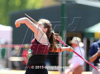 Thumbnail 1 in Oregon Relays - Girls Javelin photogallery.