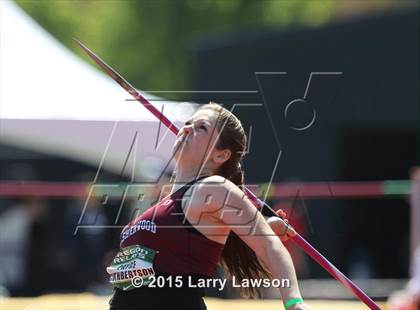 Thumbnail 2 in Oregon Relays - Girls Javelin photogallery.