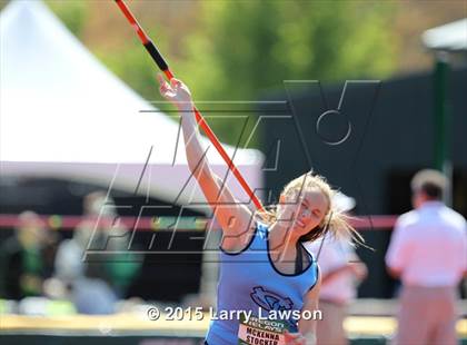 Thumbnail 2 in Oregon Relays - Girls Javelin photogallery.