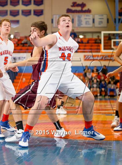 Thumbnail 3 in Pope County vs Marshall County (Marshall County Hoopfest) photogallery.