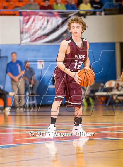 Thumbnail 3 in Pope County vs Marshall County (Marshall County Hoopfest) photogallery.