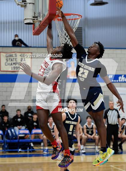 Thumbnail 3 in North Broward Prep vs Clearwater (Sunbash Tournament) photogallery.