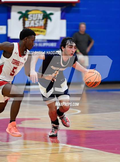 Thumbnail 1 in North Broward Prep vs Clearwater (Sunbash Tournament) photogallery.