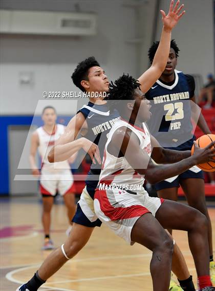 Thumbnail 3 in North Broward Prep vs Clearwater (Sunbash Tournament) photogallery.