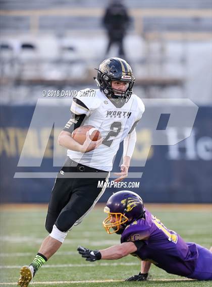 Thumbnail 3 in Mound City/Craig vs. Worth County/Northeast Nodaway (MSHSAA Show-Me Bowl 8 Man) photogallery.