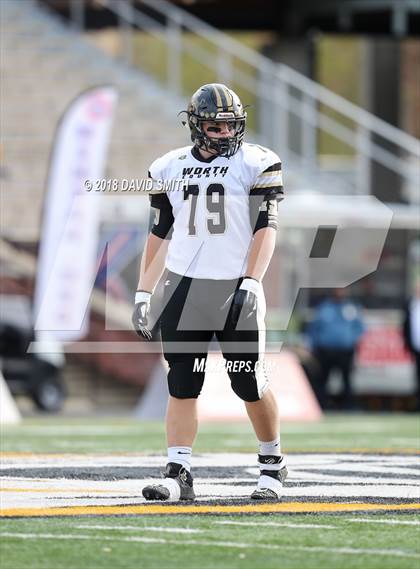 Thumbnail 3 in Mound City/Craig vs. Worth County/Northeast Nodaway (MSHSAA Show-Me Bowl 8 Man) photogallery.