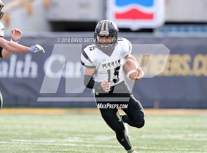 Thumbnail 3 in Mound City/Craig vs. Worth County/Northeast Nodaway (MSHSAA Show-Me Bowl 8 Man) photogallery.