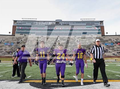 Thumbnail 3 in Mound City/Craig vs. Worth County/Northeast Nodaway (MSHSAA Show-Me Bowl 8 Man) photogallery.