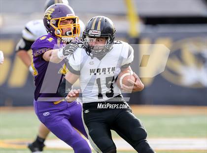 Thumbnail 3 in Mound City/Craig vs. Worth County/Northeast Nodaway (MSHSAA Show-Me Bowl 8 Man) photogallery.