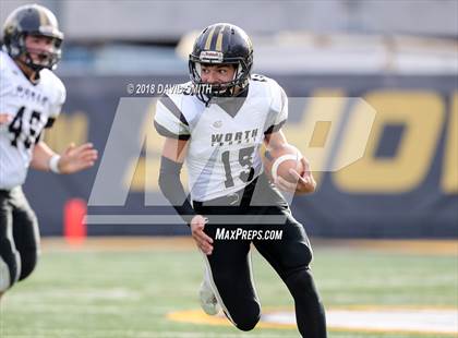 Thumbnail 1 in Mound City/Craig vs. Worth County/Northeast Nodaway (MSHSAA Show-Me Bowl 8 Man) photogallery.