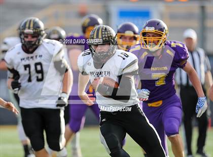 Thumbnail 2 in Mound City/Craig vs. Worth County/Northeast Nodaway (MSHSAA Show-Me Bowl 8 Man) photogallery.