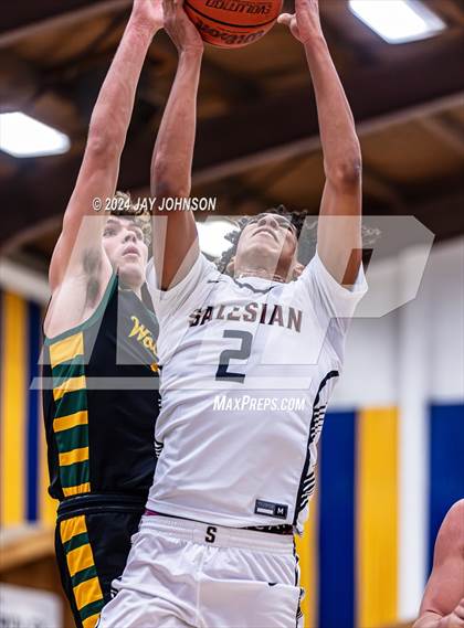 Thumbnail 2 in Salesian College Preparatory vs San Ramon Valley (Gridley Invitational) photogallery.