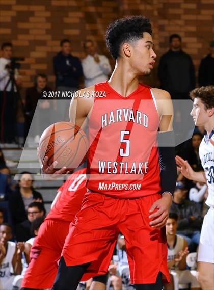 Thumbnail 1 in Harvard-Westlake vs. Loyola photogallery.