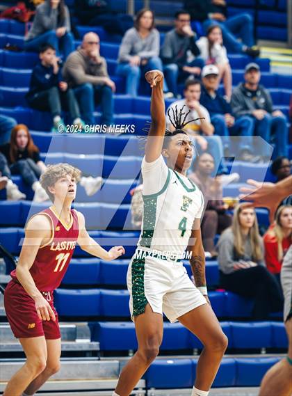Thumbnail 1 in Lassiter vs Forest (Hounds Holiday Hoop Classic) photogallery.
