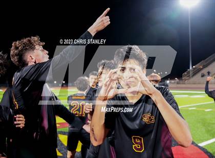 Thumbnail 3 in Saguaro @ Salpointe Catholic(AIA 4A Finals Awards) photogallery.