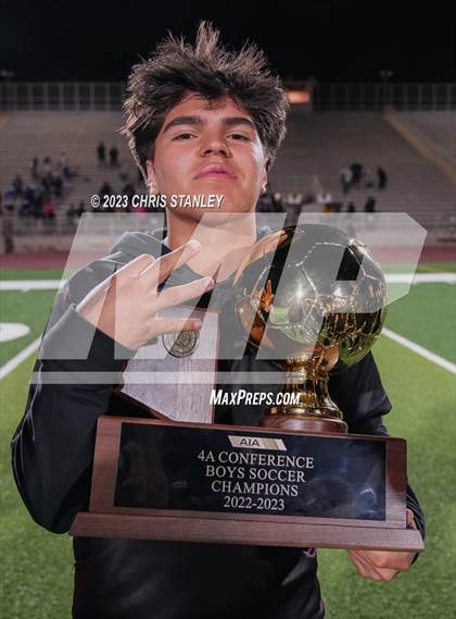 Thumbnail 1 in Saguaro @ Salpointe Catholic(AIA 4A Finals Awards) photogallery.