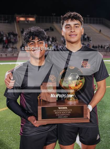 Thumbnail 3 in Saguaro @ Salpointe Catholic(AIA 4A Finals Awards) photogallery.