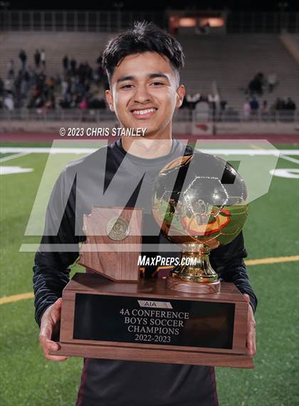 Thumbnail 2 in Saguaro @ Salpointe Catholic(AIA 4A Finals Awards) photogallery.
