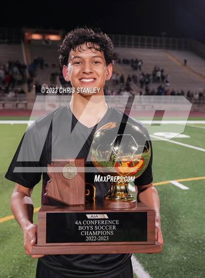 Thumbnail 3 in Saguaro @ Salpointe Catholic(AIA 4A Finals Awards) photogallery.