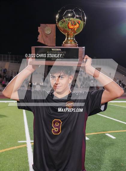 Thumbnail 3 in Saguaro @ Salpointe Catholic(AIA 4A Finals Awards) photogallery.