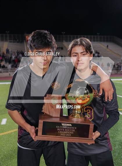 Thumbnail 1 in Saguaro @ Salpointe Catholic(AIA 4A Finals Awards) photogallery.