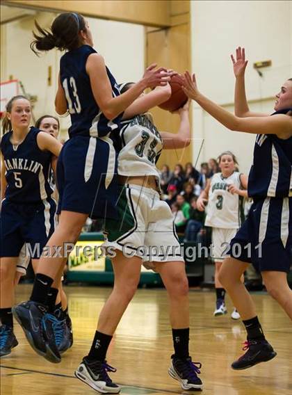 Thumbnail 2 in Franklin vs. Mansfield (MIAA South Division 1 Quarterfinal) photogallery.
