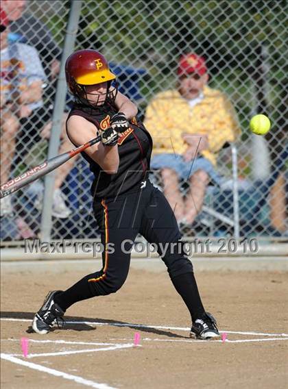 Thumbnail 3 in Ramona vs Torrey Pines (North County Tournament) photogallery.
